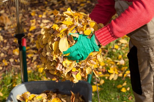 Comprehensive waste management services being utilized