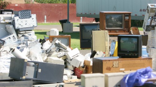 Eco-friendly recycling process during office clearance